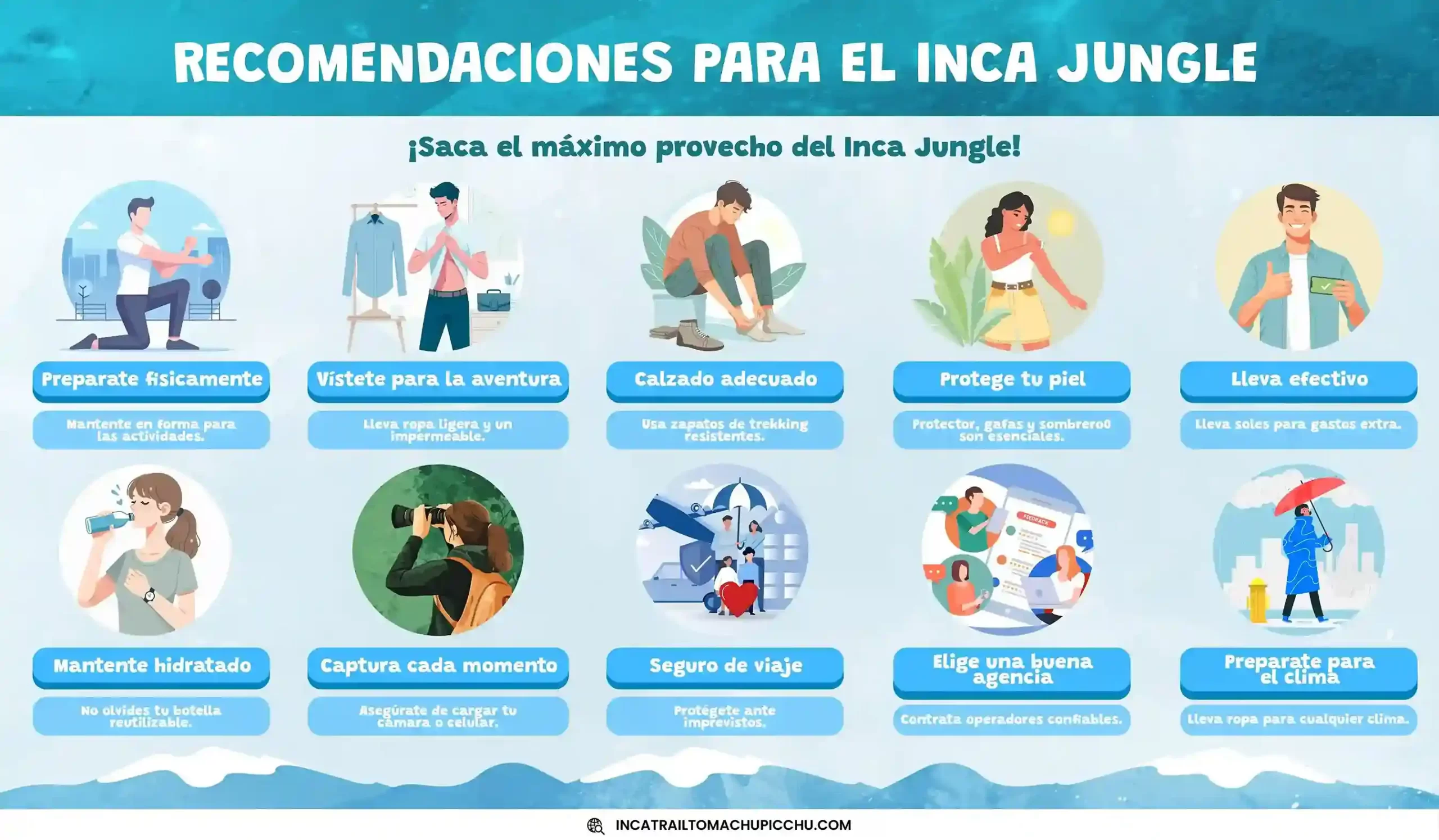 Recommendations for the inca jungle│Recomendaciones para el inca jungle